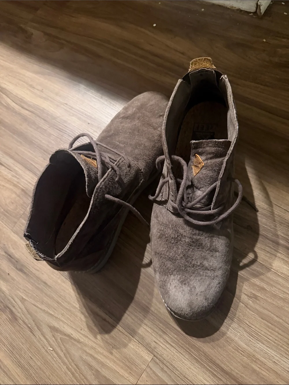 Men's Brown Suede Lace-Up Chukka Boots